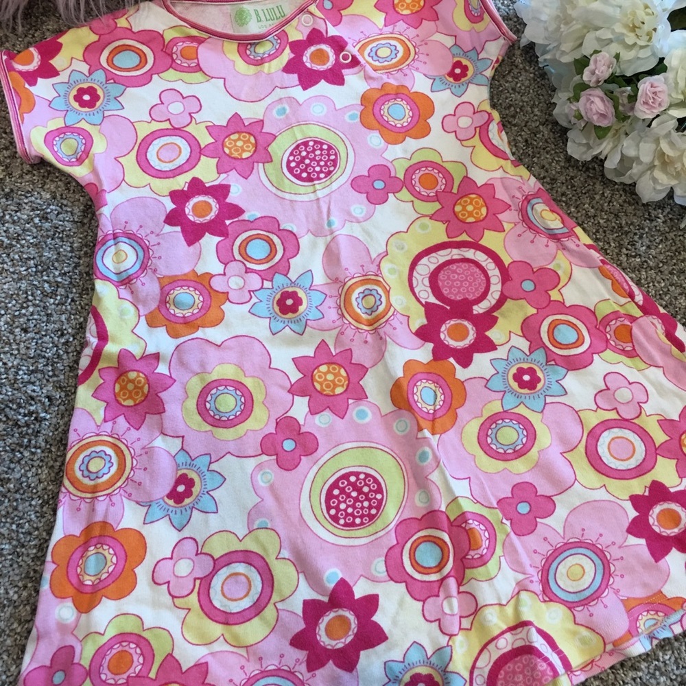 Girls cotton dress - Picture 2 of 4